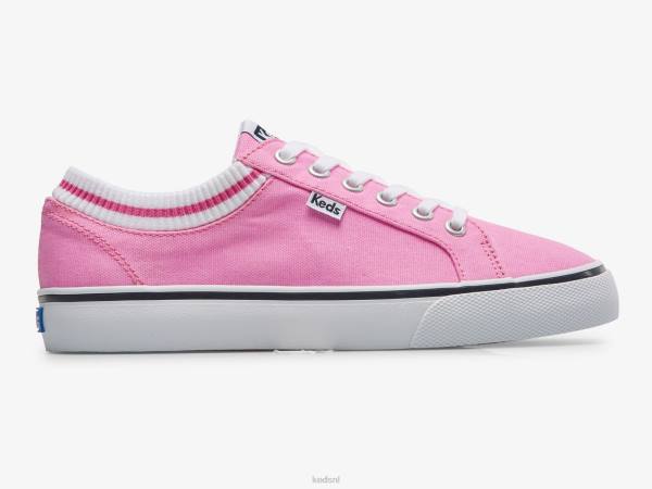 schoenen Keds jump kick rib gebreide kraag sneaker Neon roze vrouwen 86BZ193