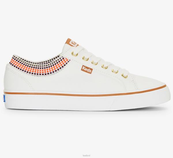 schoenen Keds jump kick rib gebreide kraag vierkante canvas sneaker Sneeuwwitje vrouwen 86BZ76