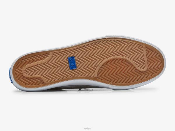 schoenen Keds jump kick textiel lineaire statische sneaker grijs vrouwen 86BZ205