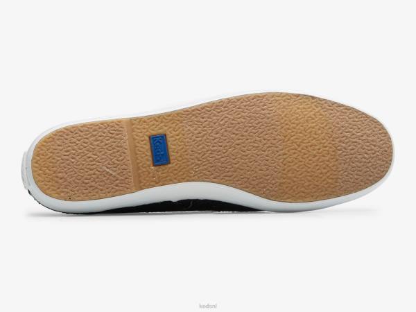 schoenen Keds kampioen glitter feestelijke sneaker zwart vrouwen 86BZ103