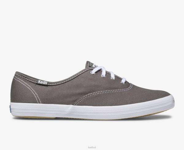 schoenen Keds kampioen originele sneaker grafiet grijs vrouwen 86BZ94