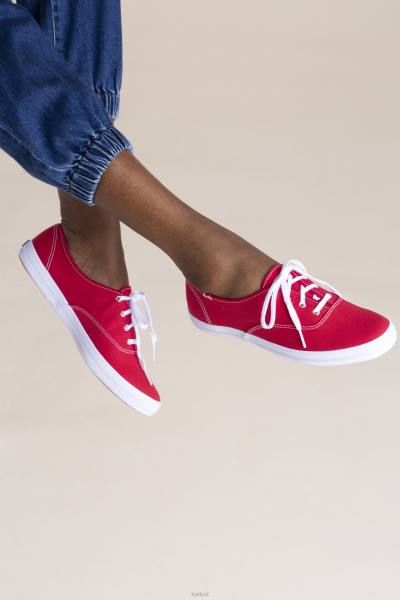 schoenen Keds kampioen originele sneaker rood vrouwen 86BZ95