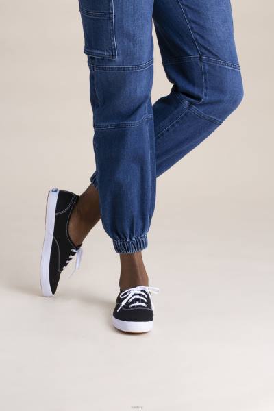 schoenen Keds kampioen originele sneaker zwart vrouwen 86BZ96