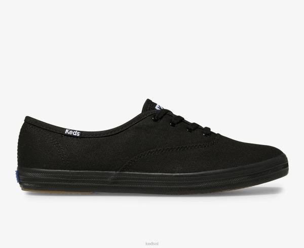 schoenen Keds kampioen originele sneaker zwart vrouwen 86BZ97
