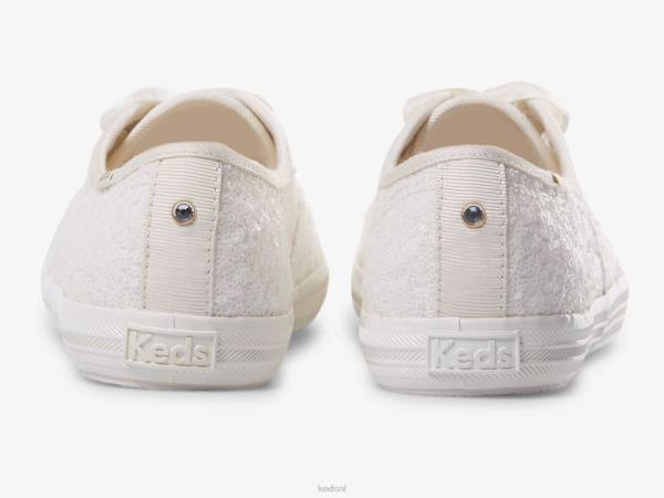 schoenen Keds kampioen pailletten sneaker gebroken wit vrouwen 86BZ179