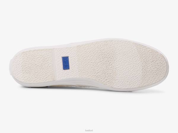 schoenen Keds kampioen pailletten sneaker gebroken wit vrouwen 86BZ179