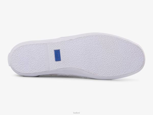 schoenen Keds kampioen pailletten sneaker wit vrouwen 86BZ178
