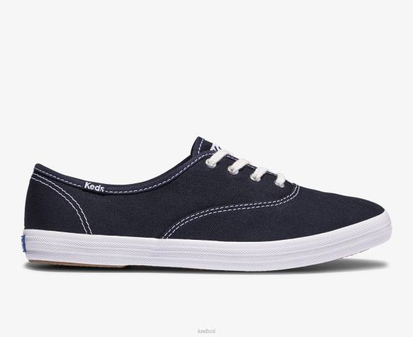 schoenen Keds kampioen prestatie. sneaker van biologisch katoen diepe marine vrouwen 86BZ110