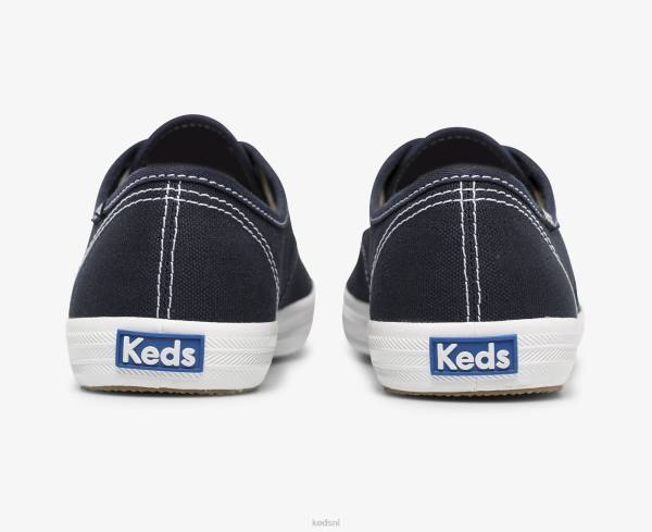 schoenen Keds kampioen prestatie. sneaker van biologisch katoen diepe marine vrouwen 86BZ110