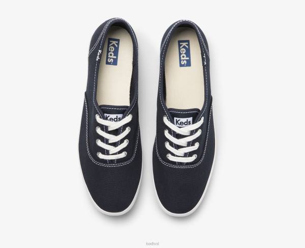 schoenen Keds kampioen prestatie. sneaker van biologisch katoen diepe marine vrouwen 86BZ110