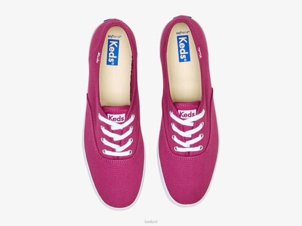 schoenen Keds kampioen prestatie. sneaker van biologisch katoen paars vrouwen 86BZ150
