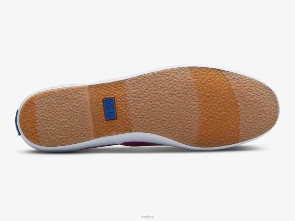 schoenen Keds kampioen prestatie. sneaker van biologisch katoen paars vrouwen 86BZ150