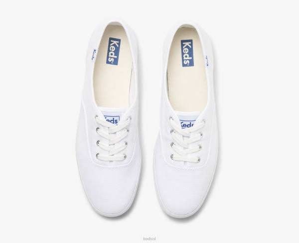 schoenen Keds kampioen prestatie. sneaker van biologisch katoen wit vrouwen 86BZ108