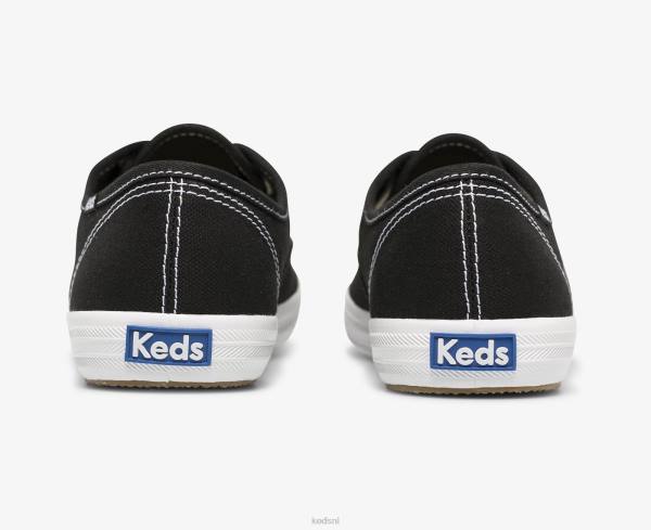 schoenen Keds kampioen prestatie. sneaker van biologisch katoen zwart vrouwen 86BZ109