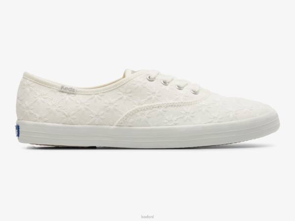 schoenen Keds kampioen starburst veterschoen sneaker wit vrouwen 86BZ153