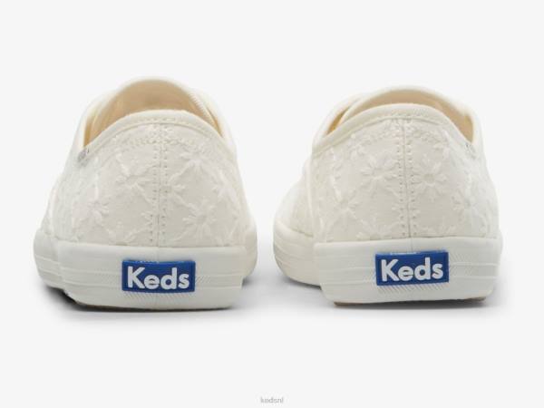 schoenen Keds kampioen starburst veterschoen sneaker wit vrouwen 86BZ153