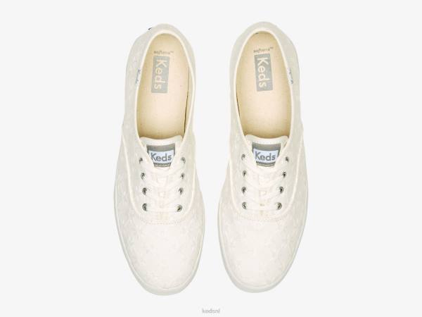 schoenen Keds kampioen starburst veterschoen sneaker wit vrouwen 86BZ153