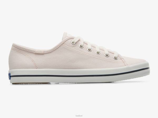 schoenen Keds kickstart canvas sneaker lichtroze vrouwen 86BZ202