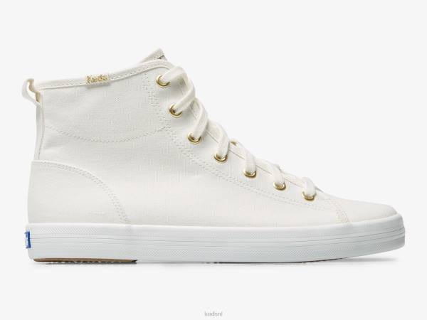schoenen Keds kickstart hallo canvas sneaker wit vrouwen 86BZ113