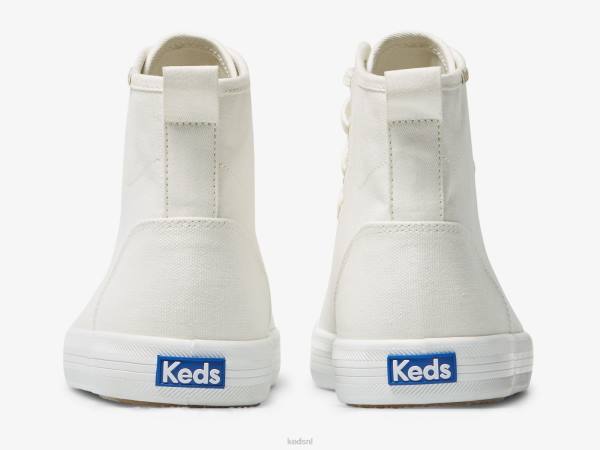 schoenen Keds kickstart hallo canvas sneaker wit vrouwen 86BZ113