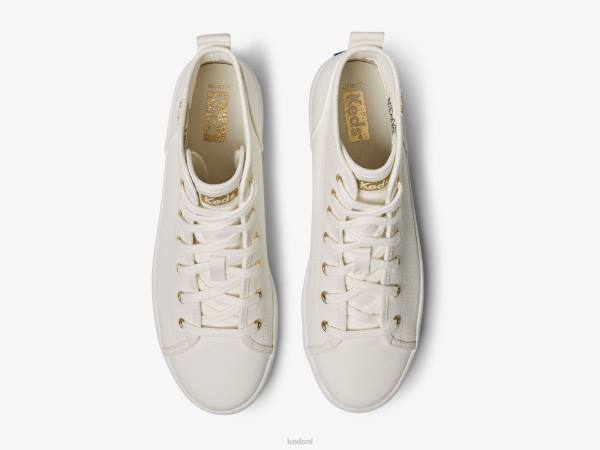 schoenen Keds kickstart hallo canvas sneaker wit vrouwen 86BZ113