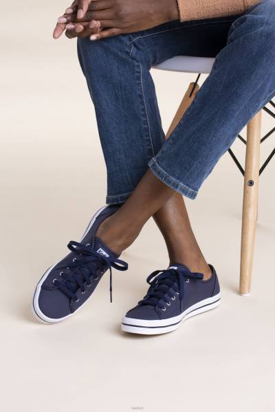 schoenen Keds kickstart-sneaker marine vrouwen 86BZ123