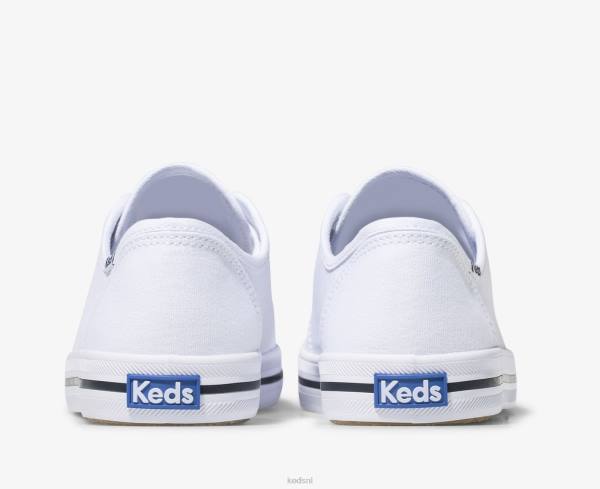 schoenen Keds kickstart-sneaker wit vrouwen 86BZ122