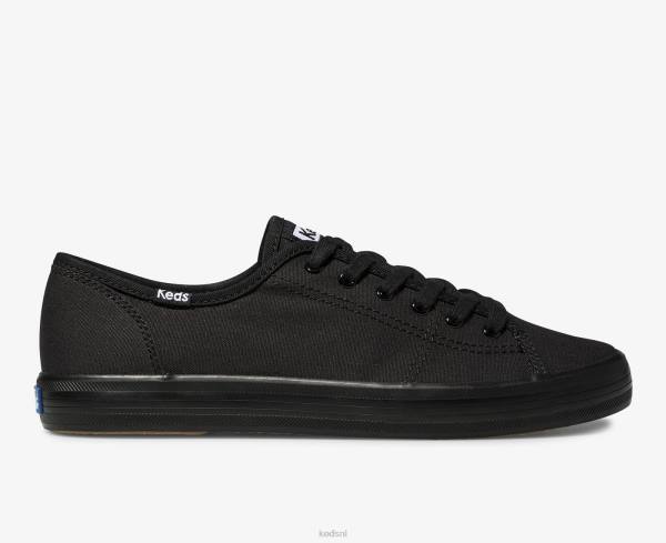 schoenen Keds kickstart-sneaker zwart vrouwen 86BZ124