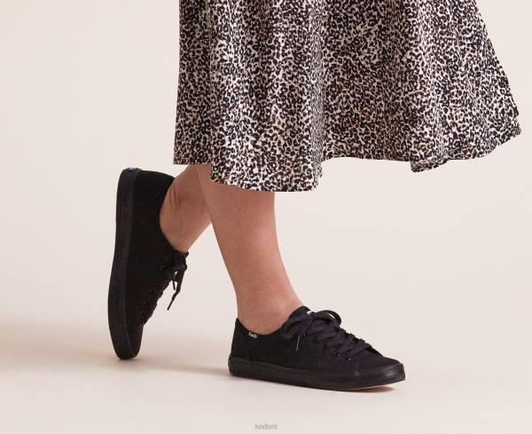 schoenen Keds kickstart-sneaker zwart vrouwen 86BZ124