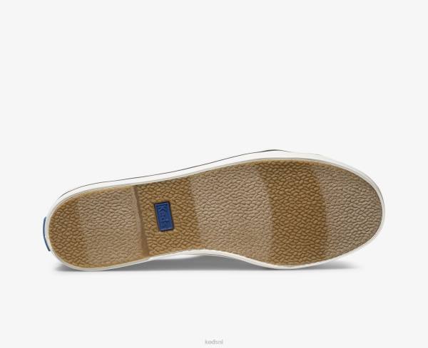 schoenen Keds kickstart wimpel sneaker gebroken wit canvas vrouwen 86BZ131
