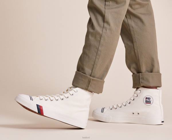 schoenen Keds koninklijke hoge sneaker wit uniseks 86BZ140