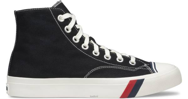 schoenen Keds koninklijke hoge sneaker zwart uniseks 86BZ141