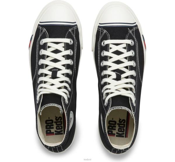 schoenen Keds koninklijke hoge sneaker zwart uniseks 86BZ141