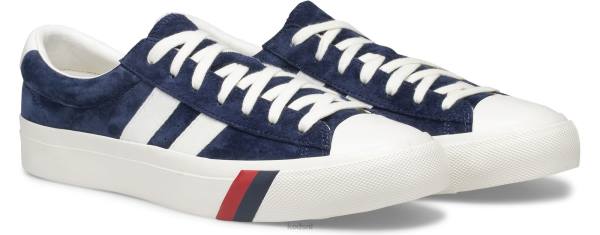 schoenen Keds koninklijke plus suède sneaker marine uniseks 86BZ139