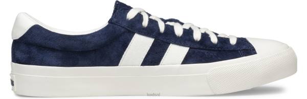 schoenen Keds koninklijke plus suède sneaker marine uniseks 86BZ139