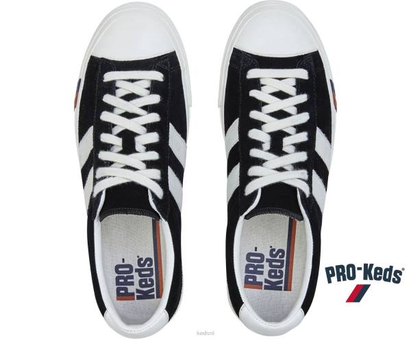 schoenen Keds koninklijke plus suède sneaker zwart uniseks 86BZ137