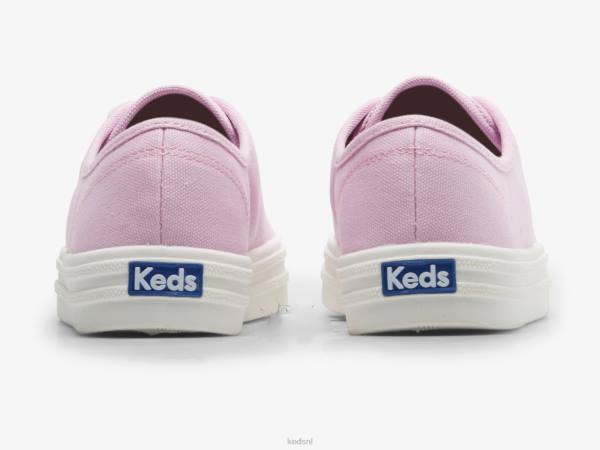 schoenen Keds luchtige canvas sneaker lila vrouwen 86BZ199