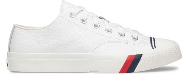 schoenen Keds royal lo klassieke leren sneaker wit uniseks 86BZ136