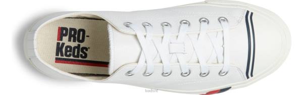 schoenen Keds royal lo klassieke leren sneaker wit uniseks 86BZ136