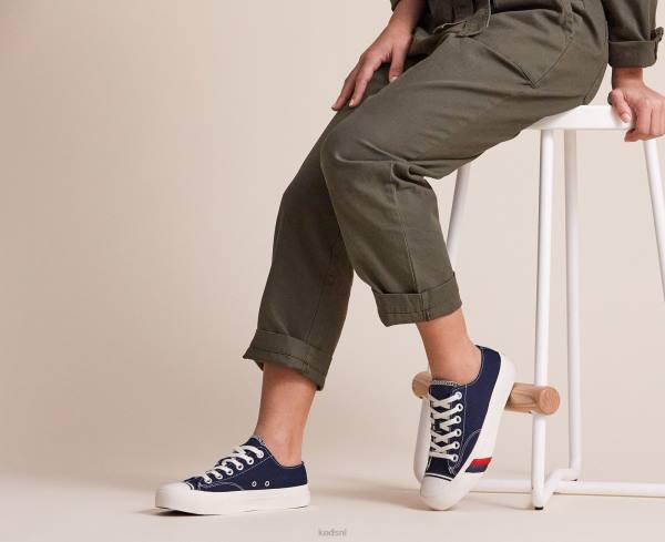 schoenen Keds royal lo sneaker marine uniseks 86BZ146