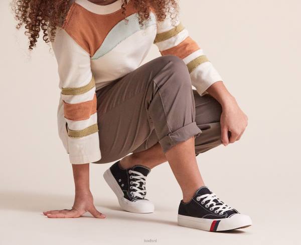 schoenen Keds royal lo sneaker zwart uniseks 86BZ147