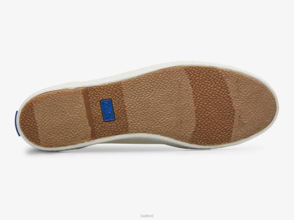 schoenen Keds triple kick canvas reliëf sneaker met foxing Sneeuwwitje vrouwen 86BZ171