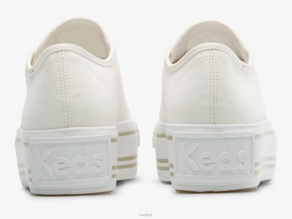 schoenen Keds triple up patchwork foxing sneaker wit vrouwen 86BZ191