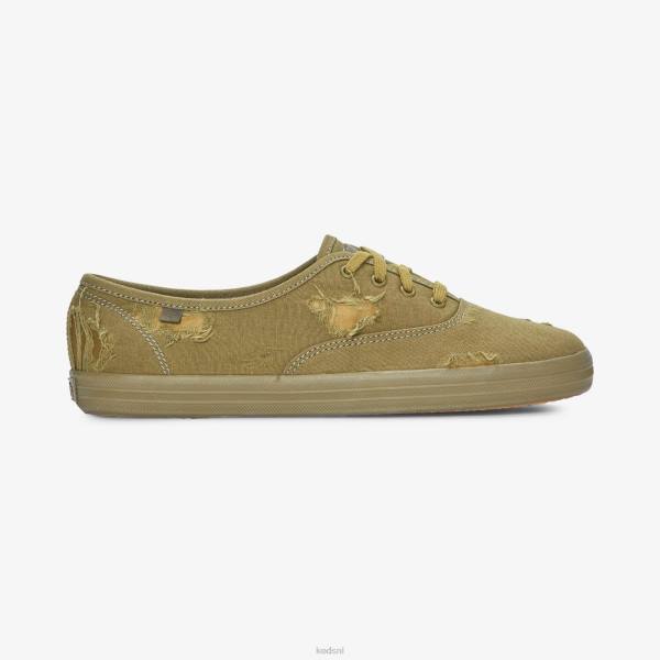 schoenen Keds x Altuzarra kampioen sneaker leger groen vrouwen 86BZ118