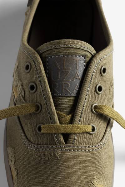 schoenen Keds x Altuzarra kampioen sneaker leger groen vrouwen 86BZ118