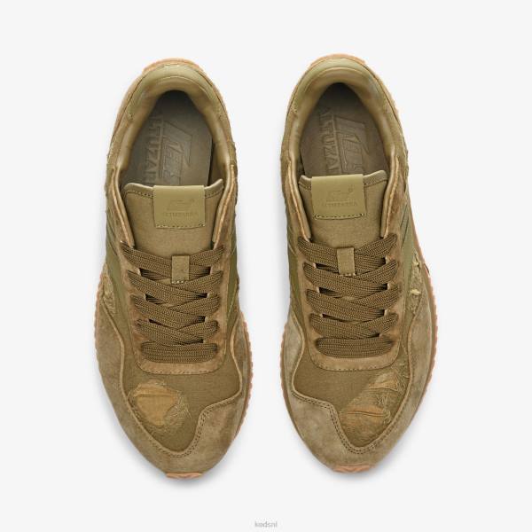 schoenen Keds x Altuzarra renaissance sneaker leger groen vrouwen 86BZ116